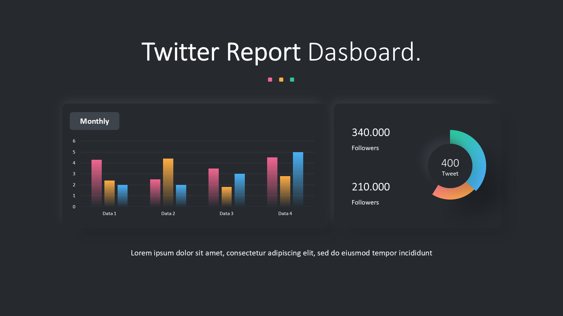 Social Media Dark slide 2
